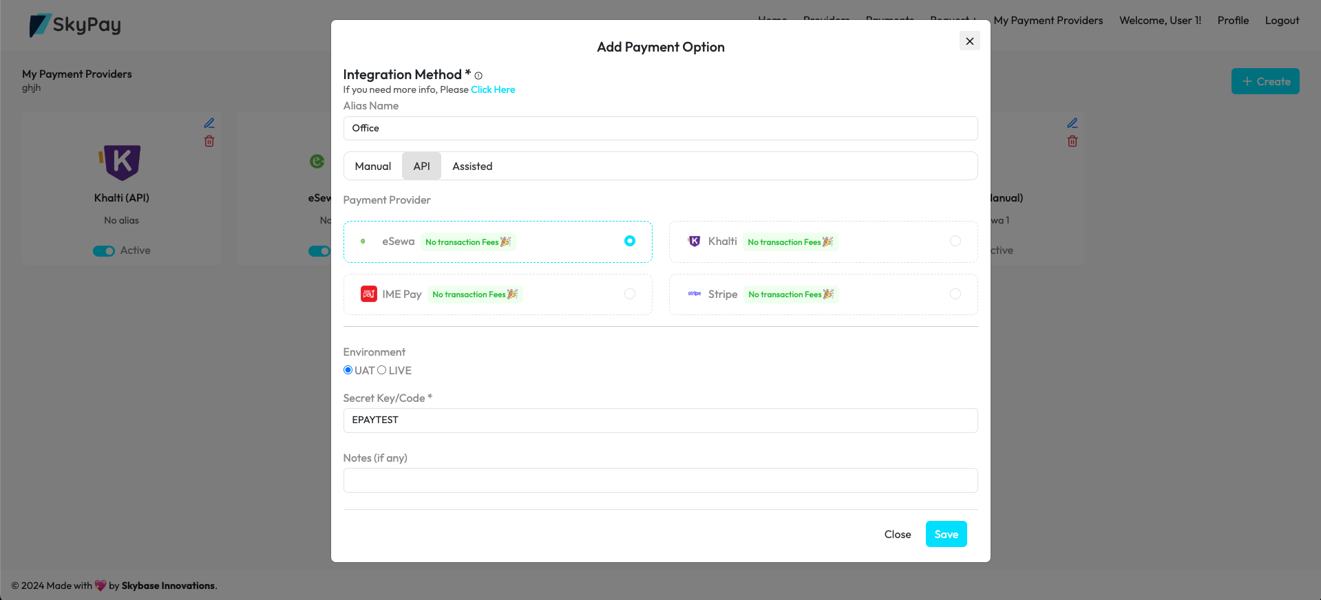 PAYMENT_METHODS